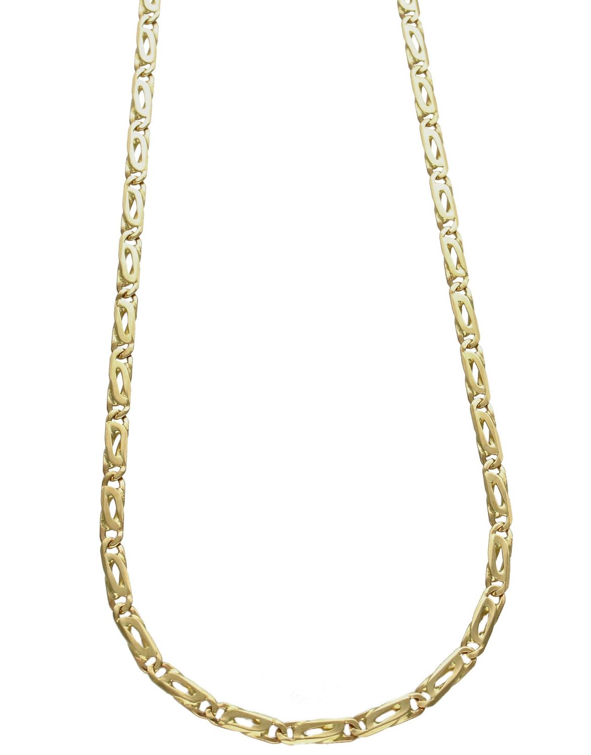 Złoty łańcuszek 585 splot spinaczowy płaski LA 3516 (1).jpg